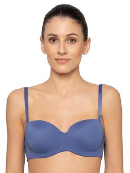 Triumph - Fashion 147 Modern Wired Half Cup Padded Detachable T-Shirt Bra - Blue