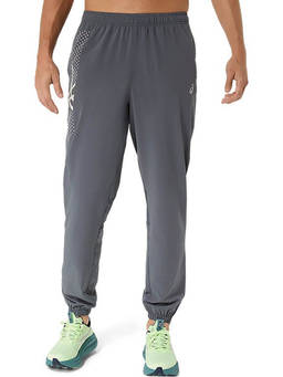 ASICS - Mens Polyester Grey Joggers