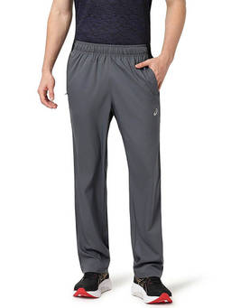 ASICS - Mens Polyester Grey Track Pant