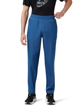 ASICS - Mens Polyester Blue Track Pant