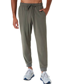 ASICS - Mens Nylon Grey Joggers