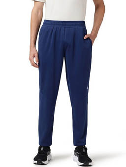 ASICS - Mens Polyester Blue Track Pant