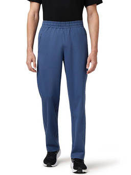 ASICS - Mens Polyester Blue Track Pant
