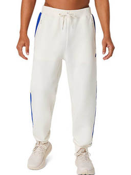 ASICS - Mens Cotton White Joggers