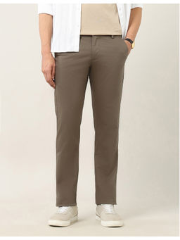 Arrow Sports - Men Brown Solid Trouser