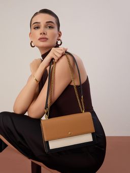 Accessorize London - Women Elena Colorblock Chain Sling Bag