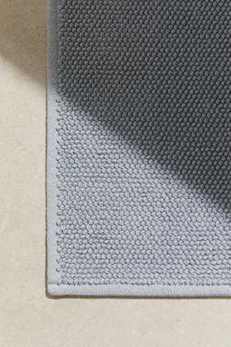 H&M - Blue Cotton Bath Mat