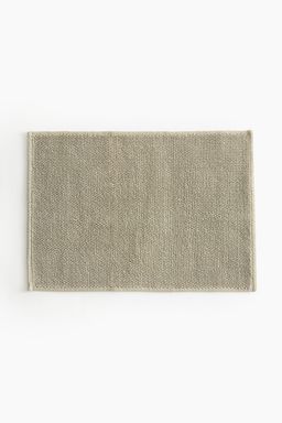 H&M - Green Cotton Bath Mat