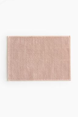 H&M - Pink Cotton Bath Mat