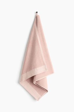 H&M - Pink Cotton Terry Bath Towel