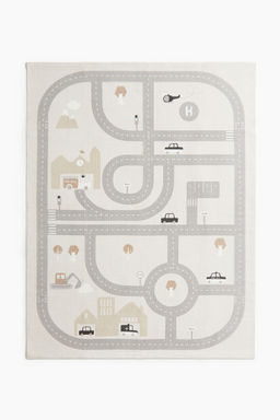 H&M - Beige Road Playmat