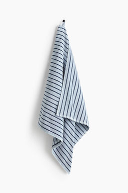 H&M - Blue Striped Bath Towel