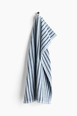 H&M - Blue Striped Hand Towel