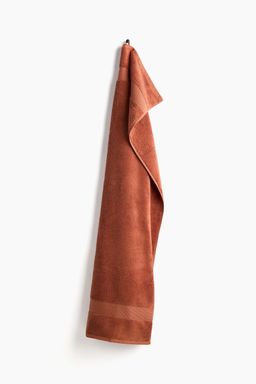 H&M - Red Soft Terry Bath Towel