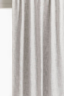 H&M - White 1-Pack Long And Wide Blackout Curtain Length
