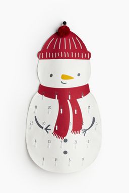 H&M - White Snowman Advent Calendar