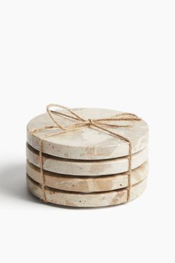 H&M - 4-Pack Marble Coasters