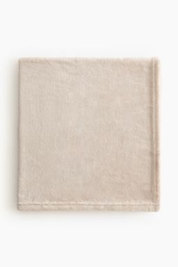 H&M - Beige Fleece Baby Blanket