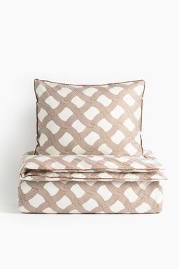 H&M - Single Sateen Duvet Cover Set