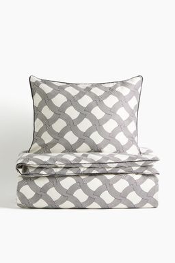 H&M - Single Sateen Duvet Cover Set