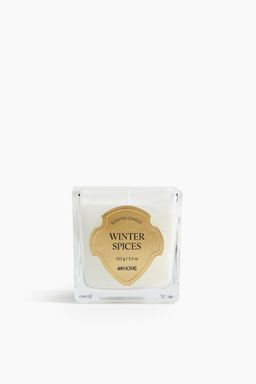 H&M - Transparent Small Scented Candle In Glass Holder