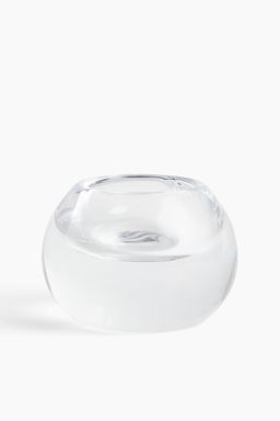 H&M - Transparent Glass Tealight Holder