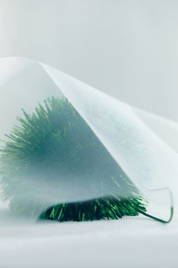 H&M - Green Pom-Pom Christmas Decoration