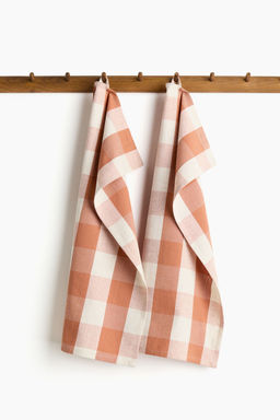 H&M - 2-Pack Linen-Blend Tea Towels