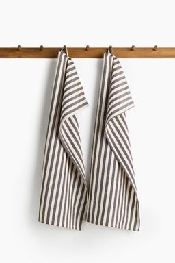 H&M - 2-Pack Linen-Blend Tea Towels
