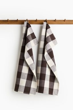 H&M - 2-Pack Linen-Blend Tea Towels