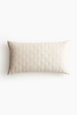 H&M - Beige Lyocell Cushion Cover