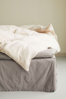 H&M - Beige Linen-Blend Single Valance