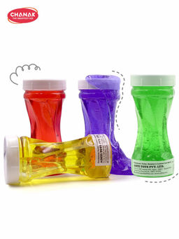 Chanak - Neon Glitter Scented Slime Kit 150Ml Each (Pack of 4)