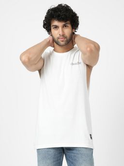 Wrangler - Men Printed White T-Shirt