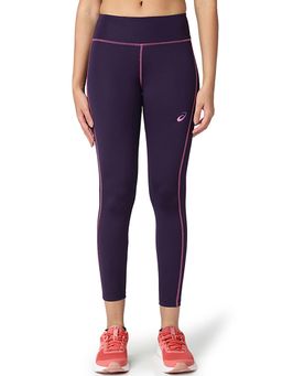 ASICS - Women Navy Blue Solid Tight