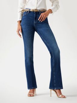 Guess - Women Blue Boot Cut Jeans