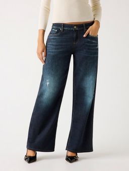 Guess - Women Blue Loose Fit Jeans