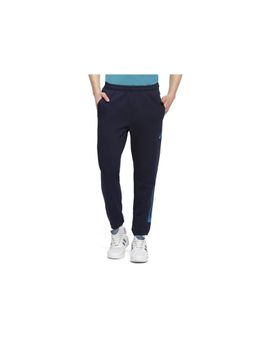 ASICS - Men Navy Blue Cotton Printed Joggers