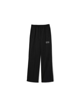 ASICS - Unisex Black Polyester Solid-Plain Trackpant