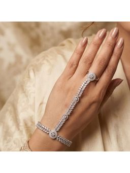 Swan Jewels - Aradhya Diamond Engagement Hathphool