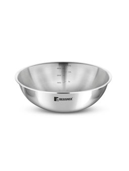 Bergner - Argent Triply Stainless Steel 20Cm Tasla Without Lid