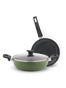 Bergner - Dahlia 3-Layer Non-Stick Coating 2 Pc Cookware Set