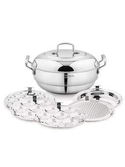 Bergner - Be Essentials Triply Stainless Steel 27Cm Multi Kadai