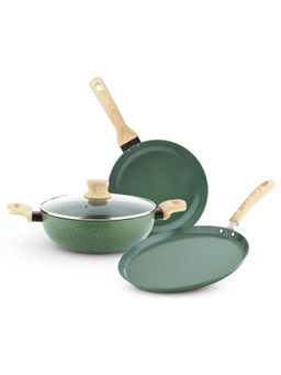 Bergner - Greenfield Non-Stick 3 Piece Cookware Set
