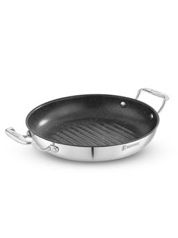 Bergner - Argent Samsara Triply Stainless Steel Round Grill Pan