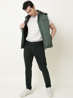 Rare Rabbit - Trews-1 Green Casual Trouser