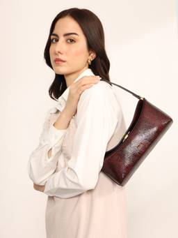 Kazo - The Axis Shoulder Bag Wine