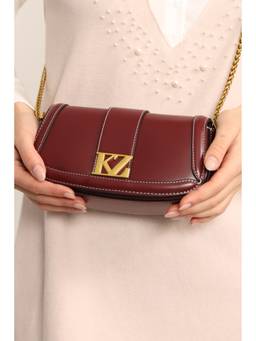 Kazo - The Bria Sling Bag Wine