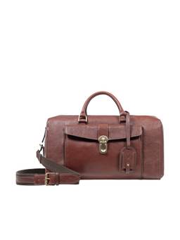 Hidesign - Genuine Leather Viscounty 03 Tan Duffle Bag
