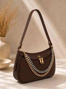 Yelloe - Brown Womens Handbag